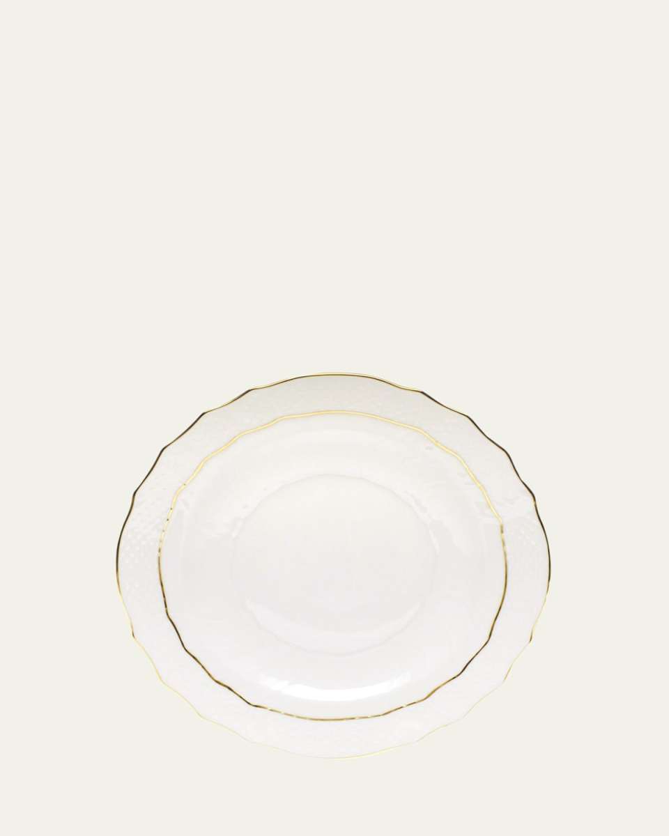 Golden Edge Salad Plate